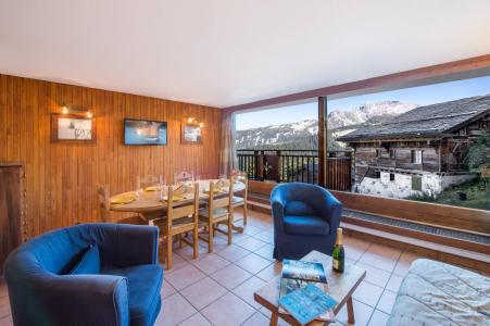 Vakantie in de bergen Appartement 3 kamers 6 personen (400) - LE PRALONG - Courchevel - Woonkamer