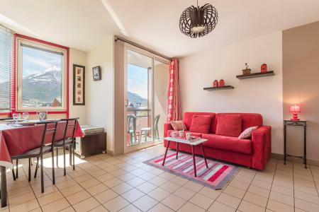 Vakantie in de bergen Appartement 2 kamers 4 personen (409) - Le Relais de la Guisane A - Serre Chevalier - Woonkamer