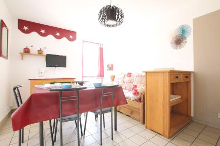 Vakantie in de bergen Studio bergnis 6 personen (406) - Le Relais de la Guisane A - Serre Chevalier - Woonkamer