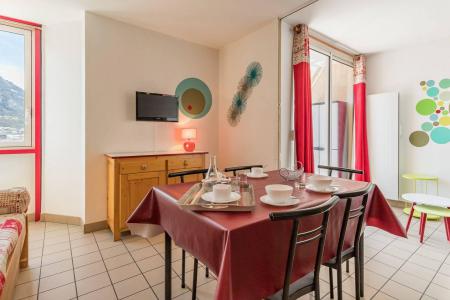 Urlaub in den Bergen Studio Schlafnische 6 Personen (405) - Le Relais de la Guisane A - Serre Chevalier - Wohnzimmer