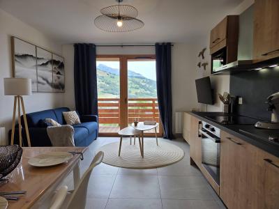 Holiday in mountain resort 2 room apartment 4 people (G499) - Le Roc - Valmorel - Living room
