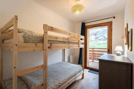 Urlaub in den Bergen 2-Zimmer-Holzhütte für 4 Personen (G471) - Le Roc - Valmorel - Offener Schlafbereich