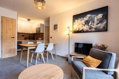 Vakantie in de bergen Appartement 2 kabine kamers 4 personen (G471) - Le Roc - Valmorel - Woonkamer