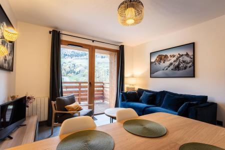 Vakantie in de bergen Appartement 2 kabine kamers 4 personen (G471) - Le Roc - Valmorel - Woonkamer