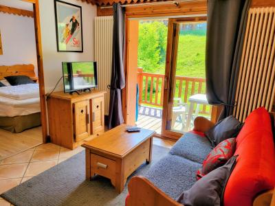 Vacances en montagne Appartement 3 pièces 4 personnes (B34) - Le Roselend - Les Arcs - Séjour