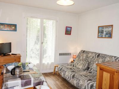 Vakantie in de bergen Appartement 1 kamers 2 personen (1) - Le Sapin - Megève - Woonkamer