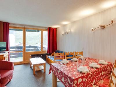 Vakantie in de bergen Appartement 2 kamers 6 personen (6) - Le Schuss - Tignes - Woonkamer