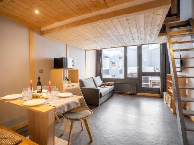 Urlaub in den Bergen 1-Zimmer-Appartment für 4 Personen (18) - Le Sefcotel - Tignes - Wohnzimmer