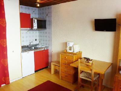 Holiday in mountain resort 1 room apartment 2 people (3) - Le Sérac - Val Thorens - Kitchenette