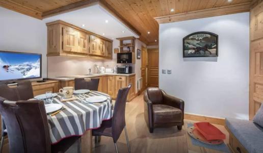 Holiday in mountain resort Studio cabin 4 people (01) - Le Tremplin - Méribel - Living room