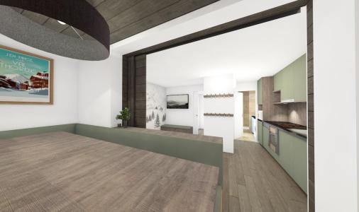 Vacances en montagne Appartement 4 pièces cabine 8 personnes (2503) - Le Valset - Val Thorens - Séjour