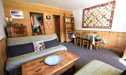 Rent in ski resort 3 room apartment 7 people (54m²-1) - Le Vercors - La Plagne - Living room