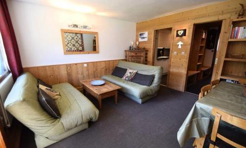Rent in ski resort 3 room apartment 7 people (54m²-1) - Le Vercors - La Plagne - Living room