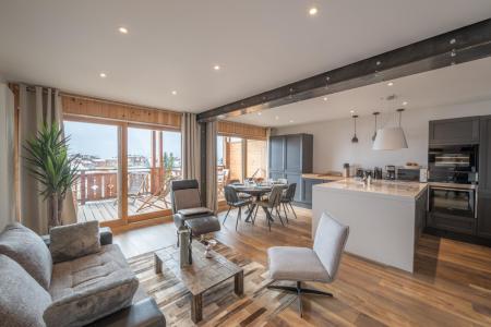 Vakantie in de bergen Appartement 3 kamers 6 personen (A102) - Les 2 Anges - Alpe d'Huez - Woonkamer