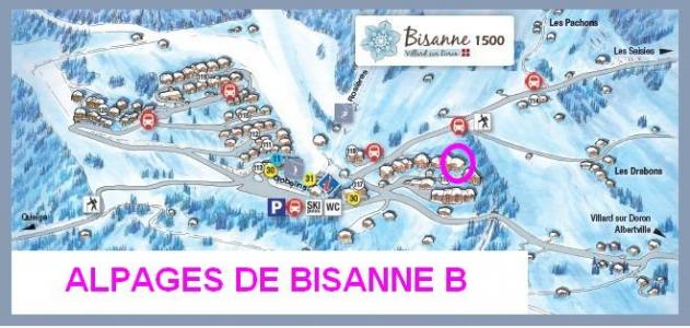 Vacances en montagne Les Alpages de Bisanne B - Les Saisies - Plan