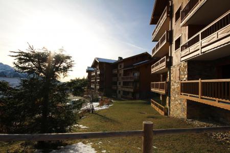 Location au ski Appartement 3 pièces 6 personnes (ALPB02) - Les Alpages de Bisanne B - Les Saisies - Terrasse
