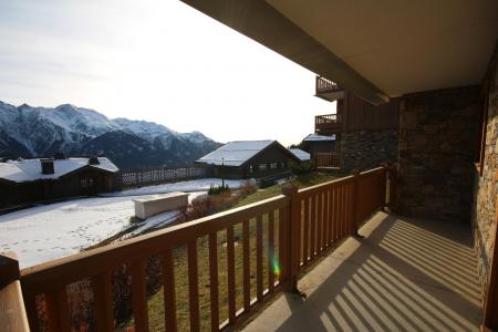 Vacanze in montagna Appartamento 3 stanze per 6 persone (ALPB02) - Les Alpages de Bisanne B - Les Saisies - Balcone