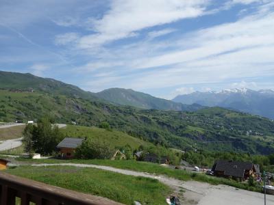 Vacaciones en montaña Apartamento 2 piezas para 4 personas (7) - Les Alpages du Corbier - Le Corbier - Terraza