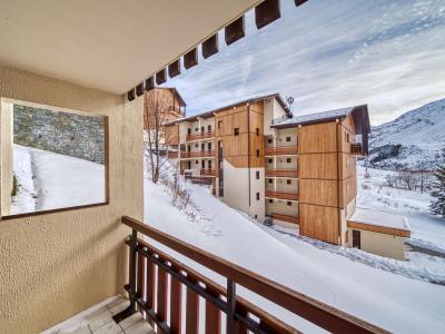 Vakantie in de bergen Appartement 1 kamers 2 personen (35) - Les Asters - Les Menuires - Buiten zomer
