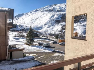 Vacaciones en montaña Apartamento 1 piezas para 2 personas (35) - Les Asters - Les Menuires - Balcón