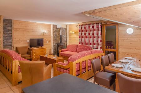 Vakantie in de bergen Appartement 7 kamers 12-14 personen - Les Balcons de Belle Plagne - La Plagne - Woonkamer