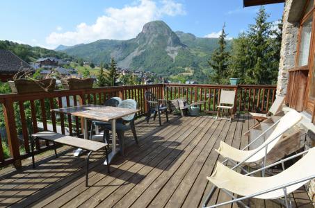 Holiday in mountain resort 6 room triplex chalet 10 people - Les Balcons de St Martin - Saint Martin de Belleville - Terrace