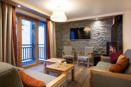 Urlaub in den Bergen 4 Zimmer Appartement für 6-8 Personen - Les Balcons Platinium Val Cenis - Val Cenis - Wohnzimmer