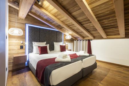 Vacanze in montagna Appartamento su due piani 8 stanze per 16 persone (superiore) - Les Balcons Platinium Val Cenis - Val Cenis - Camera mansardata
