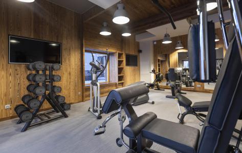 Holiday in mountain resort Les Balcons Platinium Val Cenis - Val Cenis - Fitness room