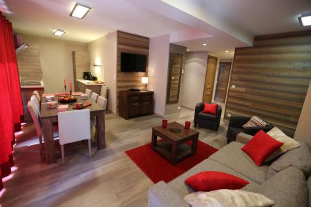 Urlaub in den Bergen 4-Zimmer-Appartment für 8 Personen (6) - Les Chalets d'Adrien - Valloire - Wohnzimmer