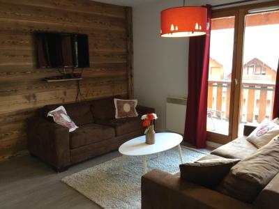 Urlaub in den Bergen 4 Zimmer Maisonettewohnung für 8 Personen (5) - Les Chalets d'Adrien - Valloire - Wohnzimmer