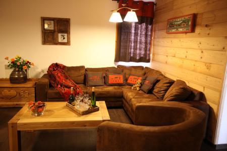 Urlaub in den Bergen 5 Zimmer Maisonettewohnung für 10 Personen (4) - Les Chalets d'Adrien - Valloire - Wohnzimmer