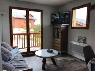 Wakacje w górach Apartament 4 pokojowy kabina 6-8 osób (F05) - Les Chalets d'Arrondaz - Valfréjus - Pokój gościnny