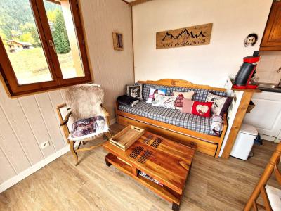 Vacanze in montagna Appartamento 4 stanze con cabina per 6-8 persone (G21) - Les Chalets d'Arrondaz - Valfréjus - Soggiorno