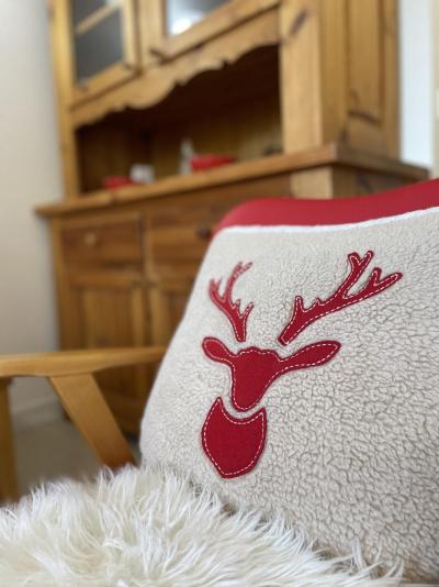 Vakantie in de bergen Appartement 3 kamers 6 personen (G12) - Les Chalets d'Arrondaz - Valfréjus - Woonkamer