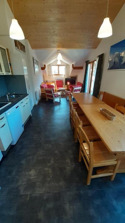 Vakantie in de bergen Appartement 5 kamers 10-12 personen (B7) - Les Chalets d'Arrondaz - Valfréjus - Keuken