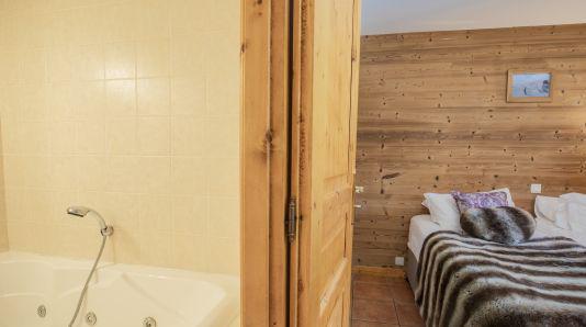 Vacaciones en montaña Chalet duplex 7 piezas para 12 personas (Irène) - Les Chalets de Bettaix - Les Menuires - Habitación