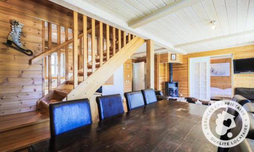 Holiday in mountain resort 5 room chalet 8 people (Confort 110m²) - Les Chalets de Flaine Hameau - Maeva Home - Flaine - Table