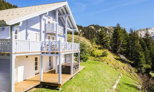 Vacanze in montagna Chalet 7 stanze per 14 persone (Prestige 180m²) - Les Chalets de Flaine Hameau - Maeva Home - Flaine - Esteriore estate