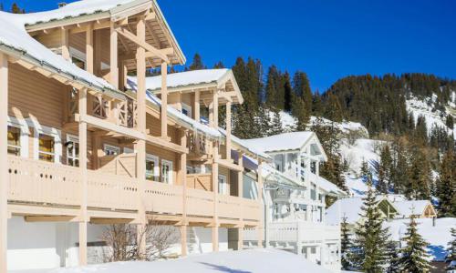 Location au ski Chalet 3 pièces 8 personnes (Confort 84m²) - Les Chalets de Flaine Hameau - Maeva Home - Flaine - Extérieur été