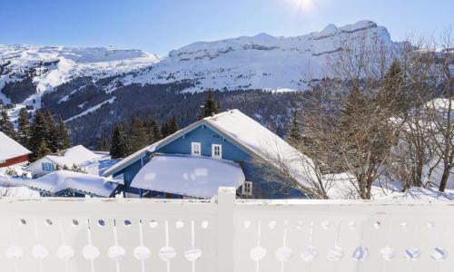 Rent in ski resort 7 room chalet 12 people (Sélection 145m²) - Les Chalets de Flaine Hameau - Maeva Home - Flaine - Summer outside