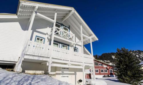 Ski verhuur Chalet 7 kamers 12 personen (Sélection 145m²) - Les Chalets de Flaine Hameau - Maeva Home - Flaine - Buiten zomer