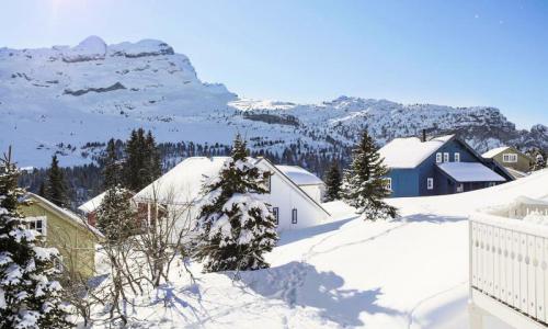 Аренда на лыжном курорте Шале 5 комнат 8 чел. (Sélection 110m²) - Les Chalets de Flaine Hameau - Maeva Home - Flaine - летом под открытым небом