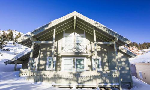 Ski verhuur Chalet 4 kamers 8 personen (Confort 110m²) - Les Chalets de Flaine Hameau - Maeva Home - Flaine - Buiten zomer