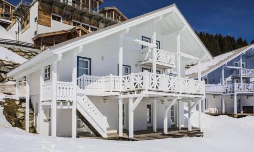 Ski verhuur Chalet 7 kamers 12 personen (Confort 180m²) - Les Chalets de Flaine Hameau - Maeva Home - Flaine - Buiten zomer