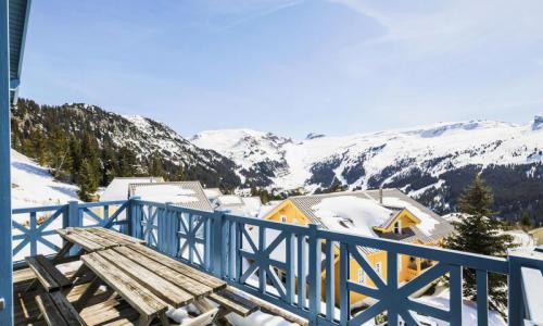 Rent in ski resort 7 room chalet 12 people (Sélection 180m²) - Les Chalets de Flaine Hameau - Maeva Home - Flaine - Summer outside