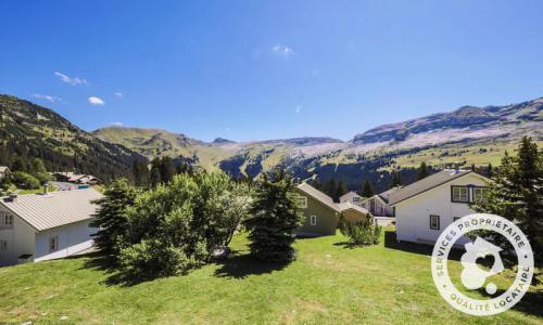 Location au ski Chalet 3 pièces 8 personnes (Confort 84m²) - Les Chalets de Flaine Hameau - MH - Flaine - Extérieur été