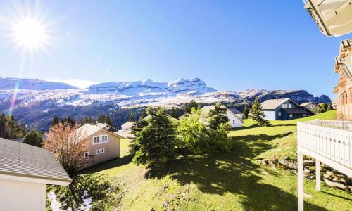 Каникулы в горах Шале 5 комнат 8 чел. (Sélection 110m²) - Les Chalets de Flaine Hameau - MH - Flaine - летом под открытым небом