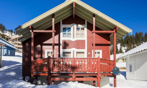 Skiverleih 3 Zimmer Chalet für 6 Personen (Confort 70m²) - Les Chalets de Flaine Hameau - MH - Flaine - Draußen im Sommer