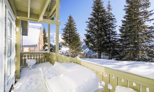 Urlaub in den Bergen 4 Zimmer Chalet für 8 Personen (Confort 110m²) - Les Chalets de Flaine Hameau - MH - Flaine - Draußen im Sommer